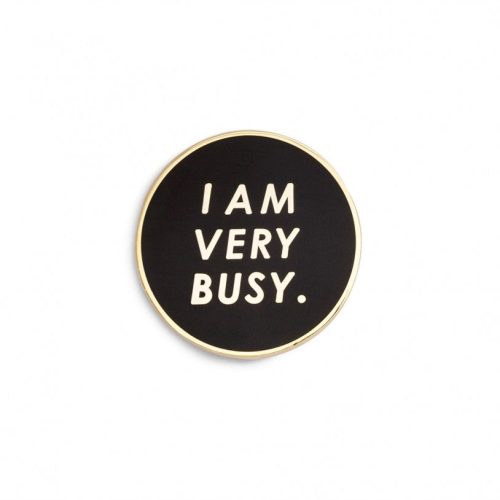 Copy 20of 20bando i am very busy black gold enamel pin silo 0 1 2 814x1000 df5d2fc9 acaa 4117 8f7e 6a3903828aaa