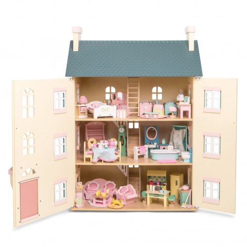 H150 Cherry Tree Hall Grey Pink Cream Large Wooden Dolls House Open Daisylane Furniture 0 1 2 814x1000 c0332fd1 1af6 4d71 96c4 1a0c309b730f