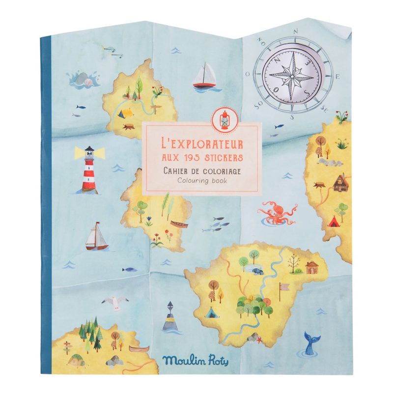 the explorer sticker book