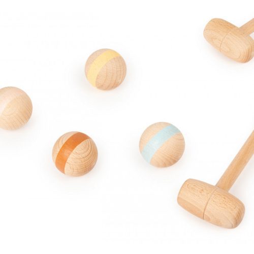 wooden mini croquet set nobodinoz 10 8435574921239